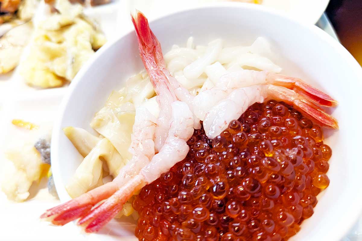 「KOKO HOTEL 旭川駅前」朝食ビュッフェ