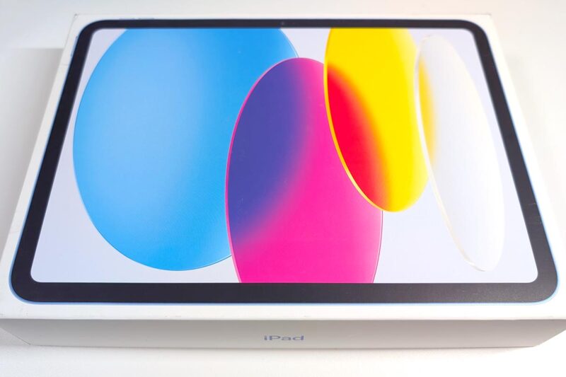 Appleのタブレット「iPad（A16）」外箱