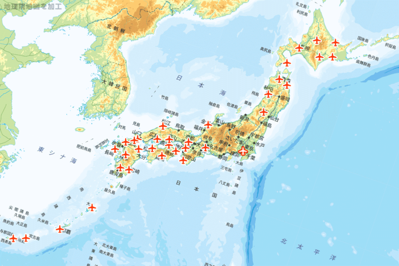 JAL「どこかにマイル」東京（羽田）発着の行き先