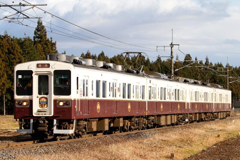 日光線の107系電車