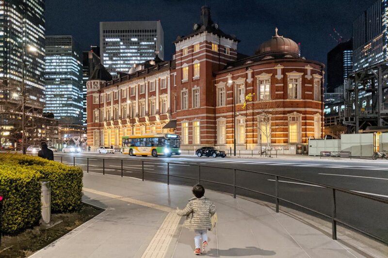 東京ステーションホテルがある東京駅丸の内駅舎
