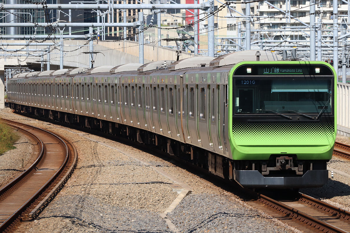 山手線のE235系電車