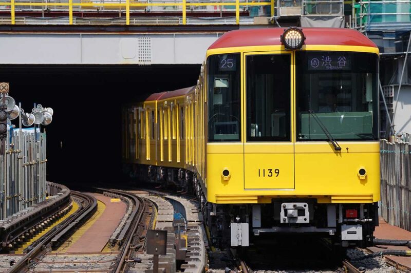 東京メトロ銀座線の1000系電車